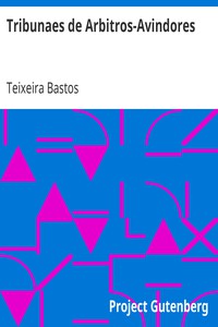 Tribunaes de Arbitros-Avindores by Teixeira Bastos