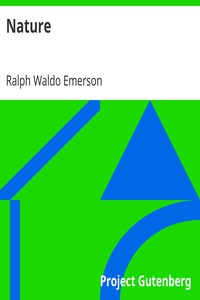 Nature by Ralph Waldo Emerson