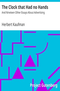 The Clock that Had no Hands by Herbert Kaufman