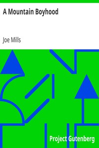 A Mountain Boyhood by Joe Mills