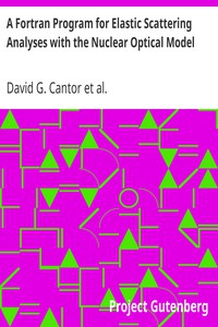 A Fortran Program for Elastic Scattering Analyses with the Nuclear Optical Model