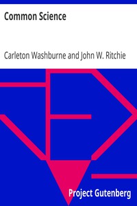 Common Science by Carleton Washburne