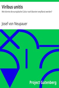 Viribus unitis: Wie könnte die europäische Cultur nach Bosnien verpflanzt