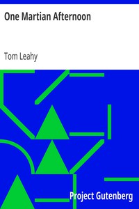 One Martian Afternoon by Tom Leahy