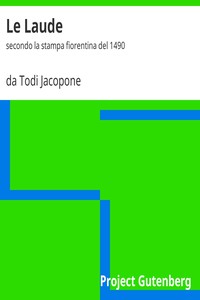 Le Laude by da Todi Jacopone