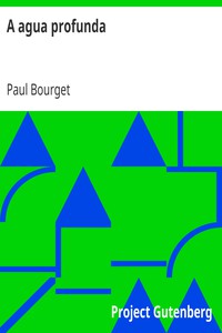 A agua profunda by Paul Bourget
