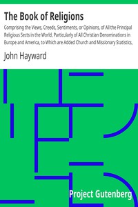 The Book of Religions by John Hayward