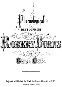 Phrenological Development of Robert Burns by George Combe