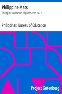 Philippine Mats by Philippines. Bureau of Education