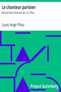 Le chanteur parisien by Louis Ange Pitou