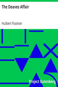 The Deaves Affair by Hulbert Footner