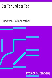 Der Tor und der Tod by Hugo von Hofmannsthal