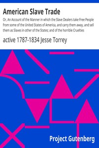 American Slave Trade by active 1787-1834 Jesse Torrey