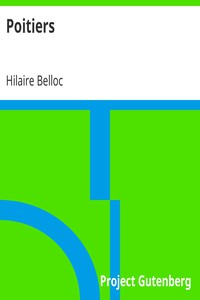 Poitiers by Hilaire Belloc