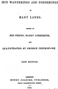 Arthur O'Leary: His Wanderings And Ponderings In Many Lands by Charles James Lever