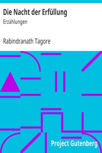 Die Nacht der Erfüllung: Erzählungen by Rabindranath Tagore