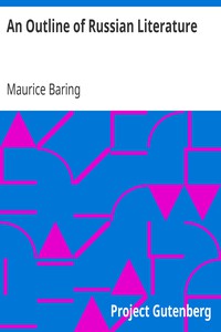 An Outline of Russian Literature by Maurice Baring