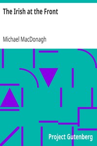 The Irish at the Front by Michael MacDonagh