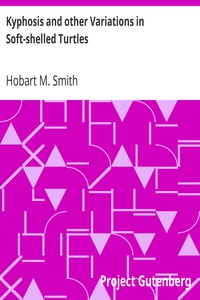 Kyphosis and other Variations in Soft-shelled Turtles by Hobart M. Smith