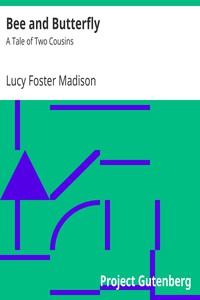 Bee and Butterfly: A Tale of Two Cousins by Lucy Foster Madison