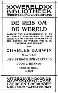 De Reis om de Wereld by Charles Darwin