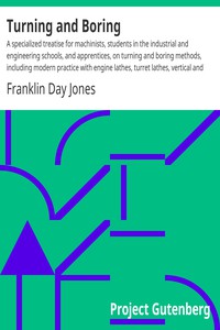 Turning and Boring by Franklin Day Jones