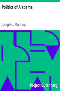 Politics of Alabama by Joseph C. Manning