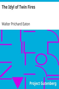 The Idyl of Twin Fires by Walter Prichard Eaton