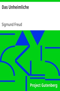 Das Unheimliche by Sigmund Freud