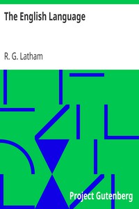 The English Language by R. G. Latham