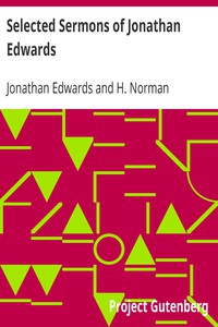 Selected Sermons of Jonathan Edwards by Jonathan Edwards