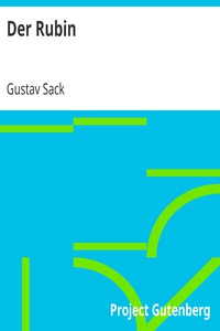 Der Rubin by Gustav Sack