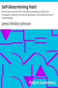 Self-Determining Haiti by James Weldon Johnson