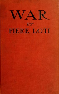 War by Pierre Loti