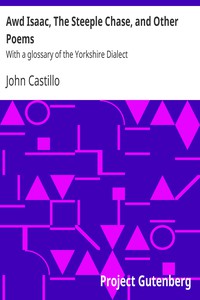 Awd Isaac, The Steeple Chase, and Other Poems by John Castillo