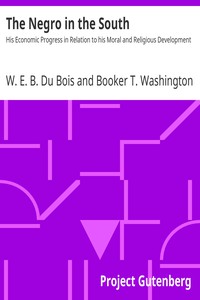 The Negro in the South by W. E. B. Du Bois and Booker T. Washington