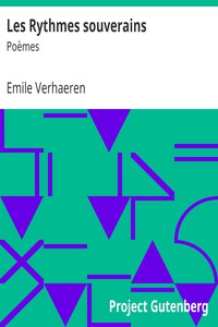 Les Rythmes souverains: Poèmes by Emile Verhaeren