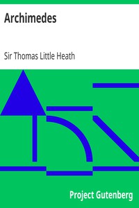 Archimedes by Sir Thomas Little Heath