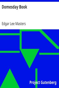 Domesday Book by Edgar Lee Masters