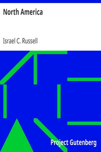 North America by Israel C. Russell