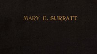 The Judicial Murder of Mary E. Surratt by David Miller DeWitt