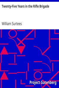 Twenty-Five Years in the Rifle Brigade by William Surtees