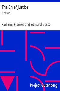 The Chief Justice: A Novel by Karl Emil Franzos