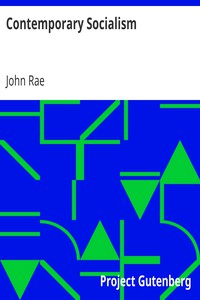 Contemporary Socialism by John Rae
