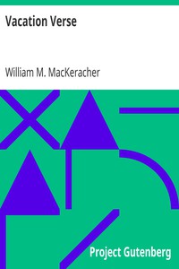 Vacation Verse by William M. MacKeracher