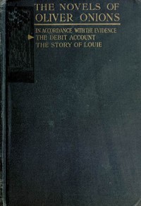 The Debit Account by Oliver Onions