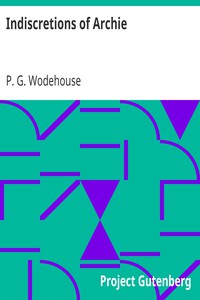 Indiscretions of Archie by P. G. Wodehouse