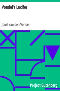 Vondel's Lucifer by Joost van den Vondel