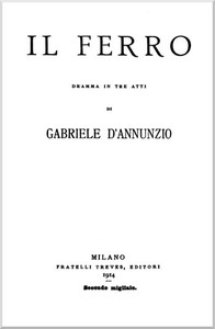 Il ferro by Gabriele D'Annunzio