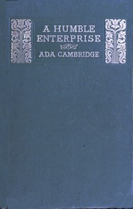 A Humble Enterprise by Ada Cambridge